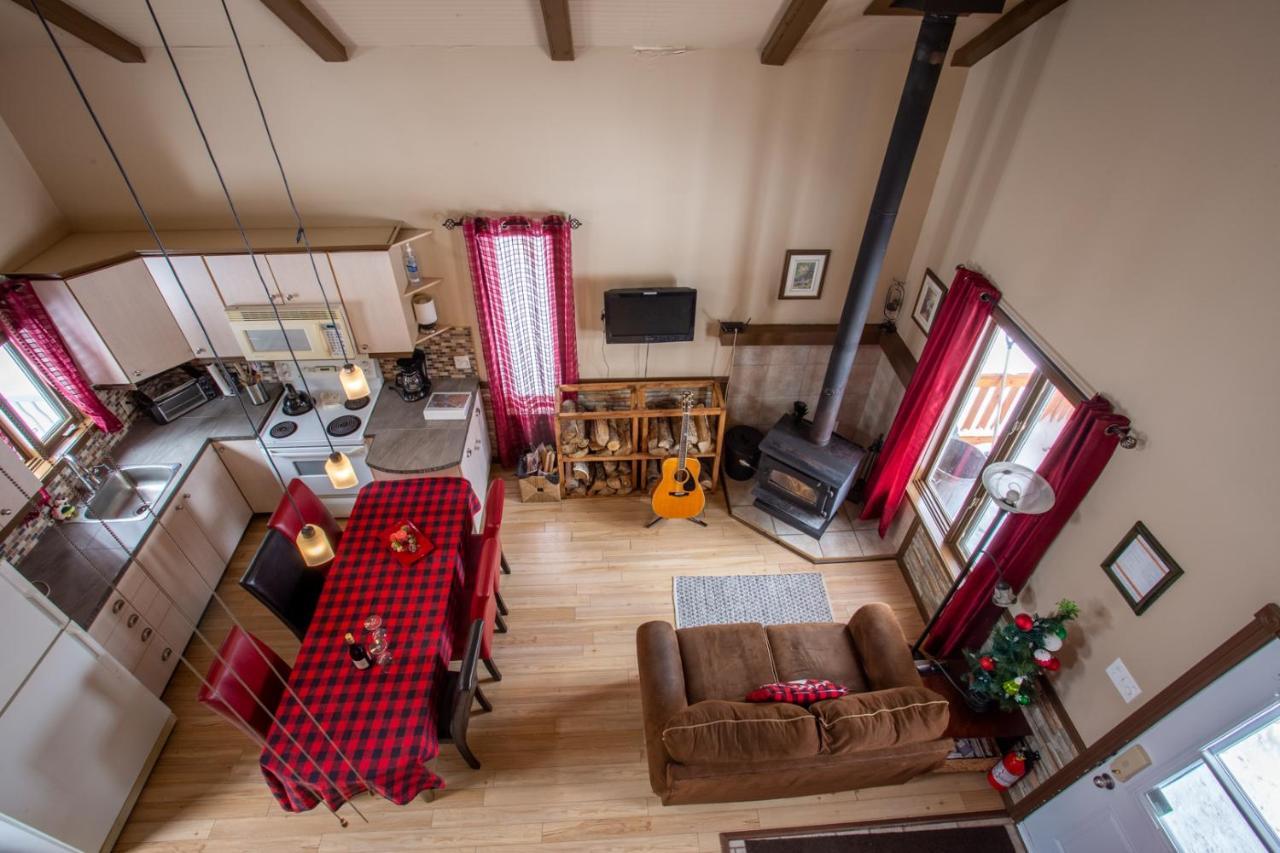 Chalets Du Domaine - De Luxe Notre-Dame-Des-Bois Exteriör bild